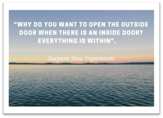 Satgura Siva Yogaswami Quote