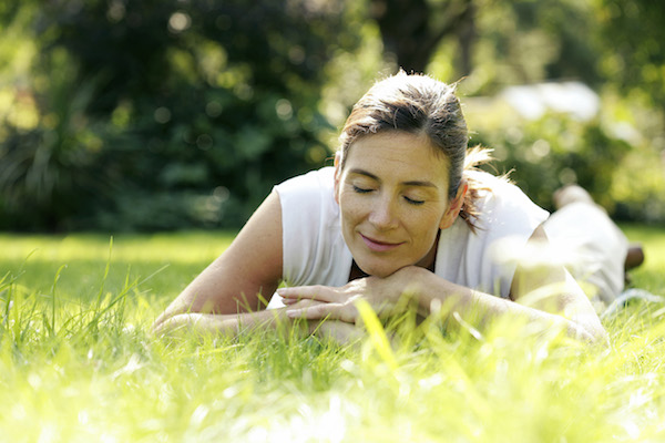 Lady in Grass