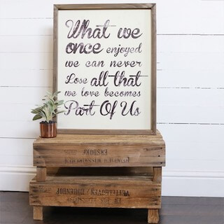 Gift a framed quote