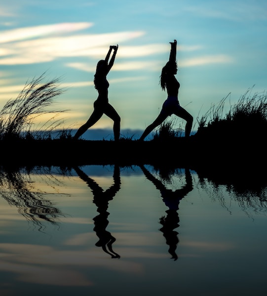 People Stretching