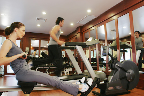 Couple at Gym