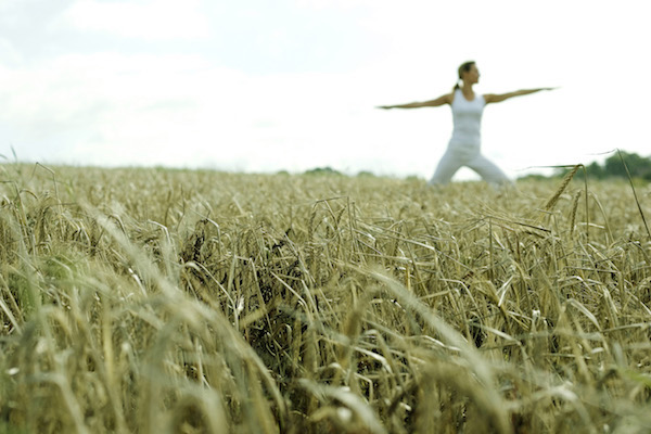 Woman Doing Yoga