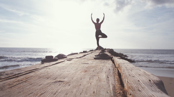 Woman Doing Yoga