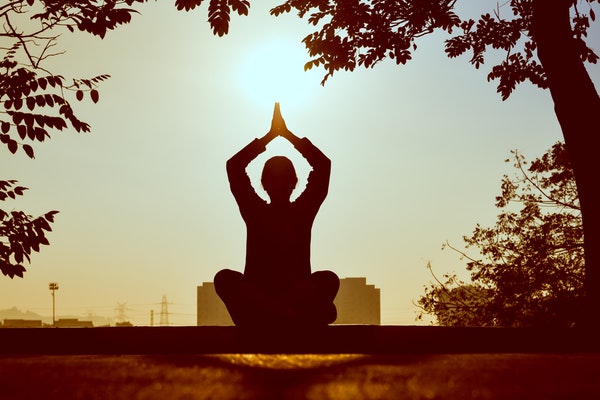 Person Meditating