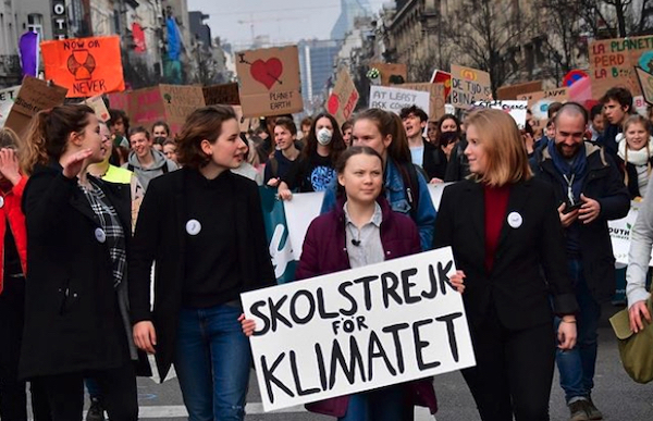 Greta Thunberg climate strike