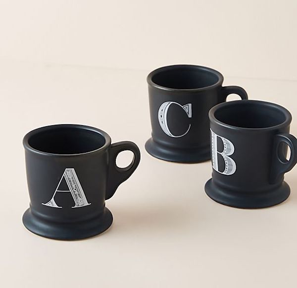 Monogram Mugs