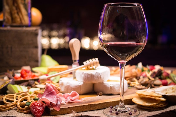 Wine and Cheese Platter